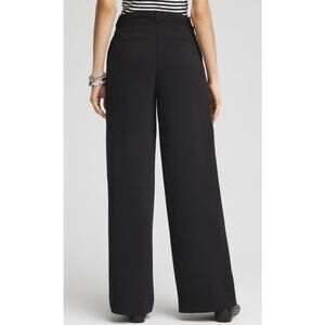 Chico’s Women’s Dress Pants – Size 1.5 Regular – Black – High Rise Straight Leg